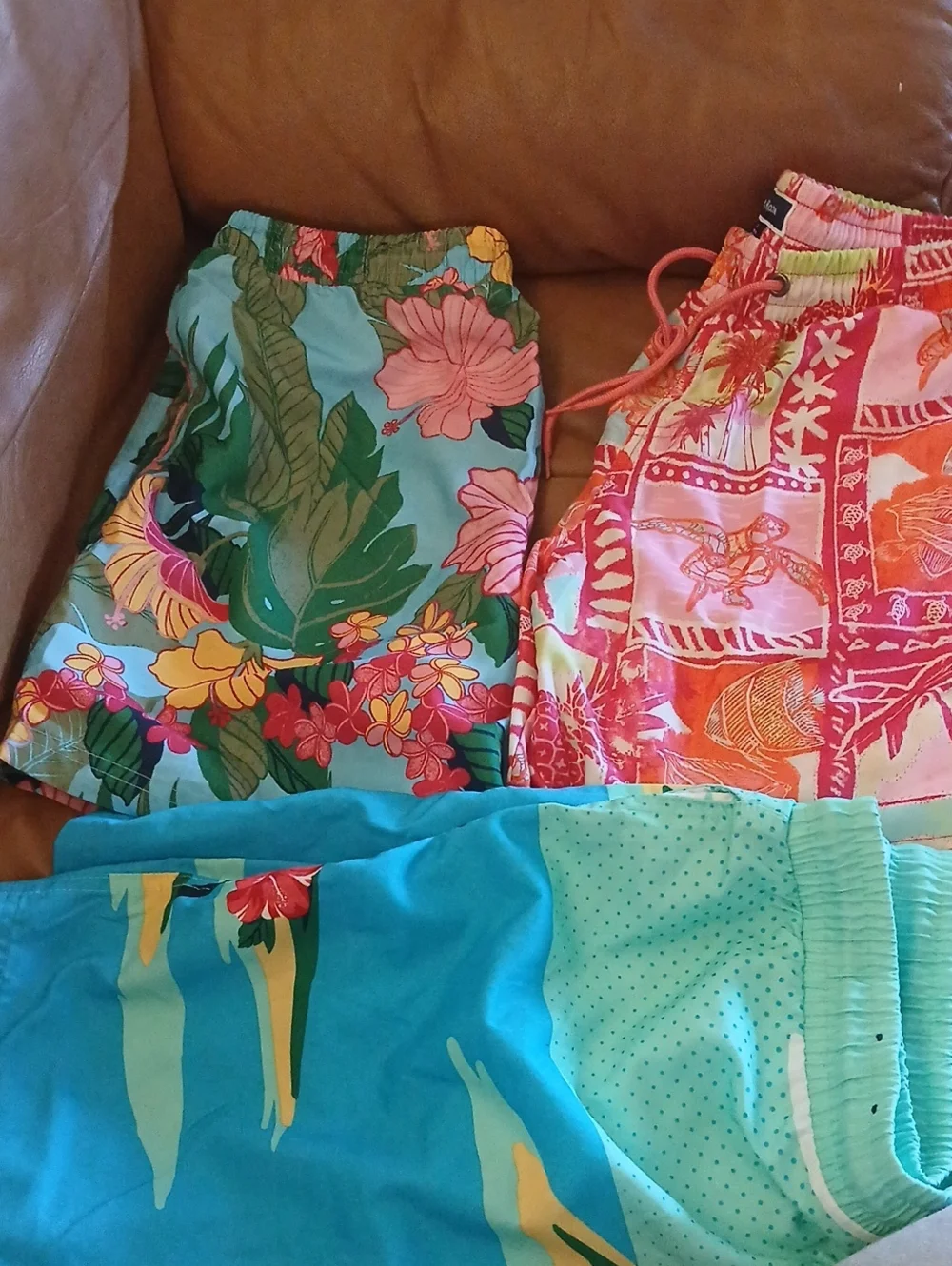 4 Pairs Of Boys Swim Shorts Size Small
